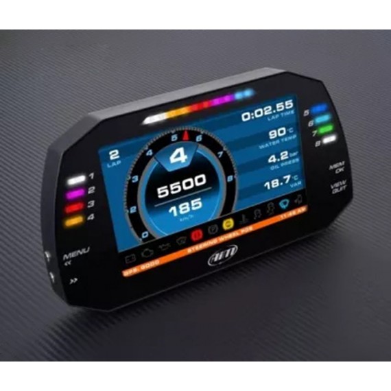 AIM | MXG 1.2 Strada Dash: Display a Colori per Monitoraggio Prestazioni Veicolo