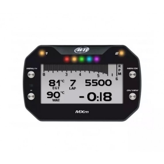 AIM | MXM Dash Logger: Display LCD a colori per Monitoraggio Prestazioni Veicolo