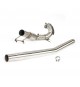 Airtec | Downpipe maggiorato NO CAT + Centrale per Volkswagen Golf R Mk7 e 7.5