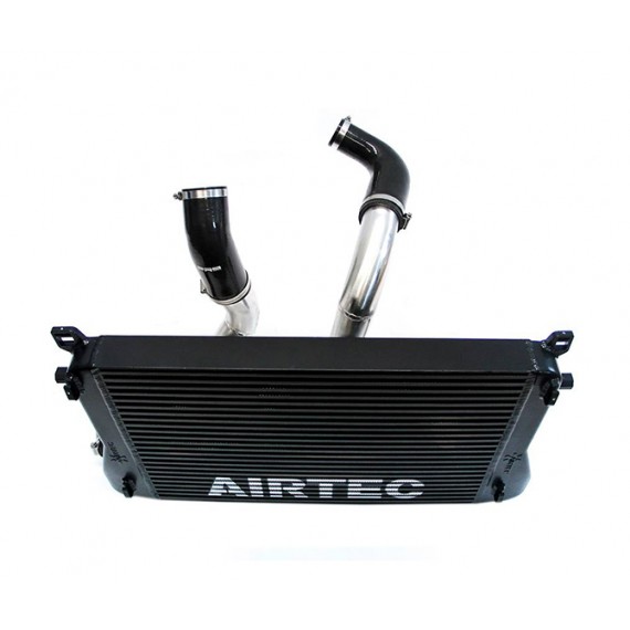 Airtec | Intercooler maggiorato + giro tubi siliconici in alluminio per Volkswagen Golf 7/7.5 R / Golf 7/7.5 GTI / Clubsport / Seat Leon Cupra (265cv / 280cv / 290cv / 300cv) / Seat Leon (1.9/2.0TSI) / Audi S3 8V / Audi TTS 2.0 TSI