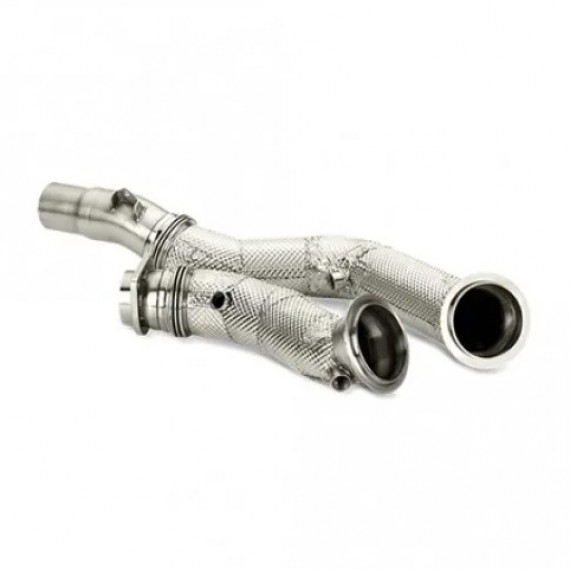 Akrapovic - Downpipe non Catalizzato in acciaio Inox per BMW M2 Competition (F87N) M2 CS (F87N) M3 (F80) M4 (F82/F83)