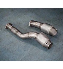 Akrapovic | Downpipe Catalizzati in acciaio Inox per BMW M3 (G80) senza OPF