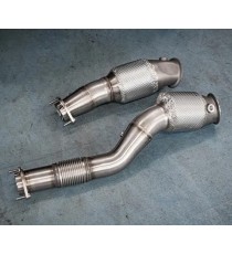 Akrapovic | Downpipe Catalizzati in acciaio Inox per BMW M4 (G82) senza OPF