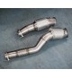 Akrapovic | Downpipe Catalizzati in acciaio Inox per BMW M2 Coupé (G87) senza OPF