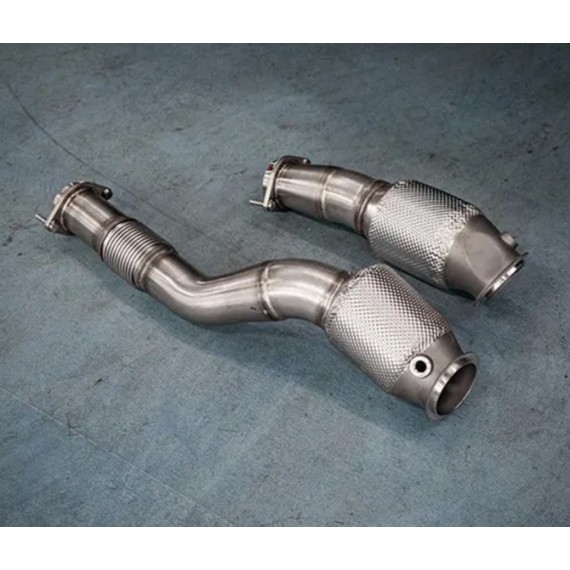 Akrapovic | Downpipe Catalizzati in acciaio Inox per BMW M2 Coupé (G87) senza OPF