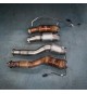 Akrapovic - Downpipe Catalizzati in acciaio Inox per BMW M4 (G82) senza OPF
