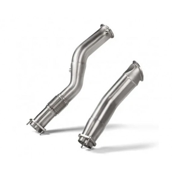 Akrapovic | Downpipe non Catalizzati in acciaio Inox per BMW M3 (G80) con e senza OPF/GPF