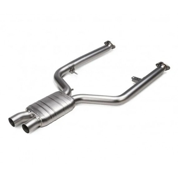 Akrapovic | Centrale silenziato in acciaio Inox per BMW M2 Coupé (G87) (2023-)