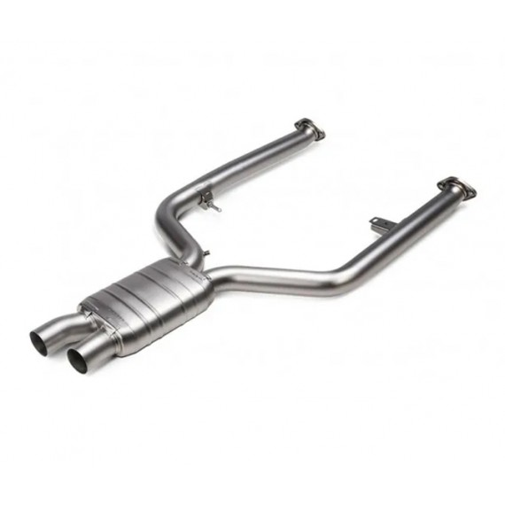Akrapovic | Centrale silenziato in Titanio per BMW M3 (G80) con e senza OPF/GPF
