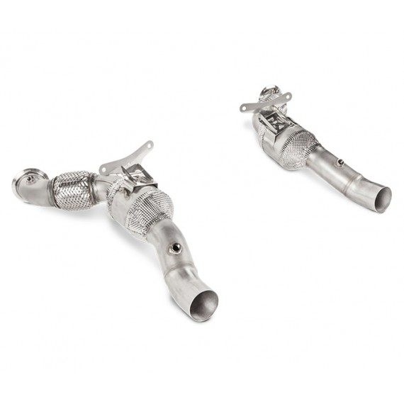 Akrapovic | Tubi raccordo non Catalizzati in acciaio Inox per Ferrari 488 GTB e Spider
