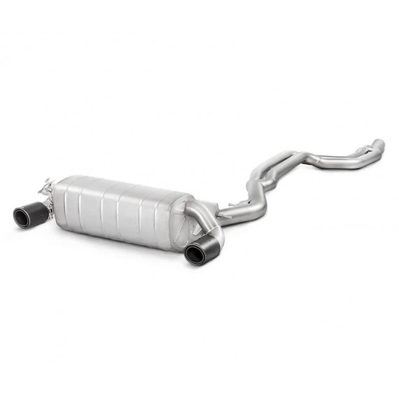 Akrapovic | Terminale Evolution in acciaio Inox per BMW Serie 2 M240i (340cv) (F22-F23)