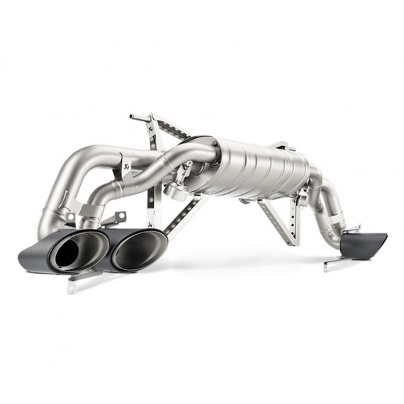 Akrapovic | Terminale Slip-On in Titanio per Lamborghini Huracan LP 580-2/LP 610-4 Coupé e Spyder