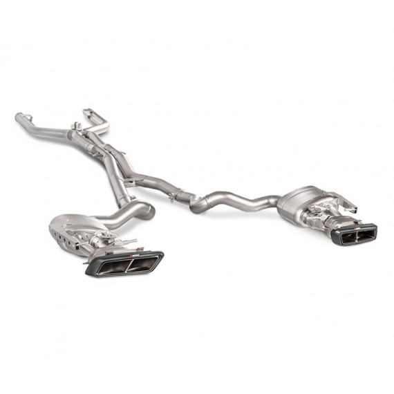 Akrapovic | Terminale Evolution in Titanio per Mercedes C63 AMG (C205)