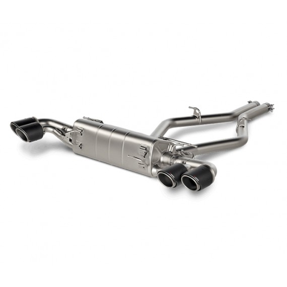 Akrapovic | Terminale Slip-On in Titanio per Alfa Romeo Stelvio 2.9 Quadrifoglio (510cv)