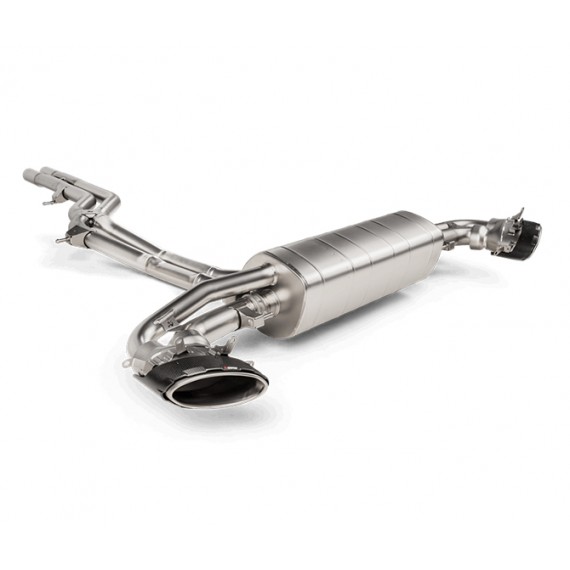 Akrapovic | Terminale Evolution in Titanio per Audi RSQ8 4M (600cv) con e senza OPF/GPF