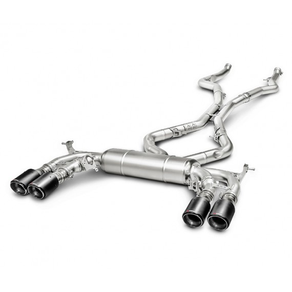 Akrapovic | Terminale Evolution in Titanio per BMW X6 M (516cv) (F16/F86)