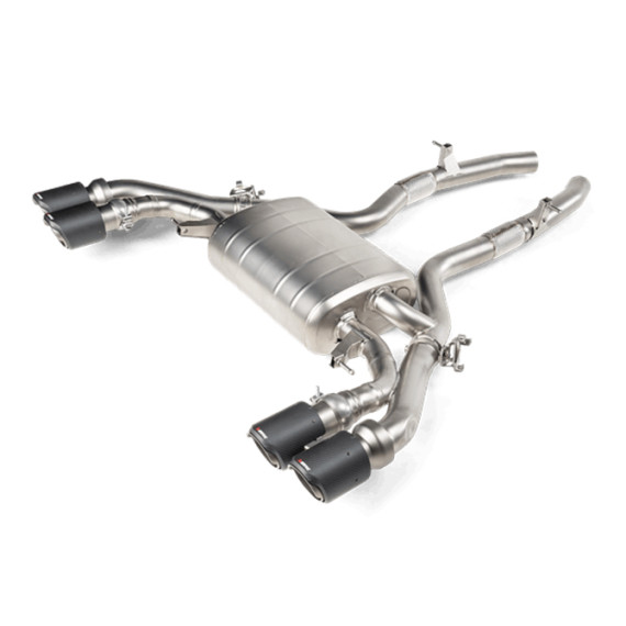 Akrapovic | Terminale Slip-On in Titanio per BMW X4 M F98 e X4 M Competition F98 con OPF/GPF