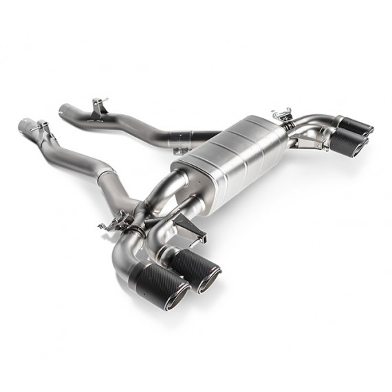 Akrapovic | Terminale Slip-On in Titanio per BMW M5 Competition (F90) con OPF/GPF