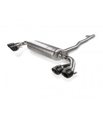 Akrapovic | Terminale Slip-On in Titanio per Mercedes CLA 35 (C118/X118) con/senza OPF/GPF Akrapovic | Terminale Slip-On in Titanio per Mercedes CLA 35 (C118/X118) con/senza OPF/GPF