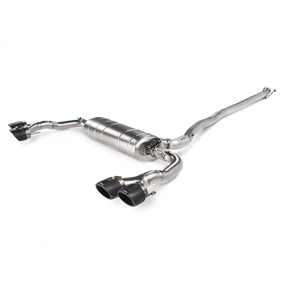 Akrapovic | Terminale Evolution in Titanio per Mercedes A45/A45S (W177) con e senza OPF/GPF
