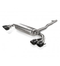 Akrapovic | Terminale Slip-On in Titanio per Mercedes A35 Sedan (V177) (306cv) con/senza GPF Akrapovic | Terminale Slip-On in Titanio per Mercedes A35 Sedan (V177) (306cv) con/senza GPF