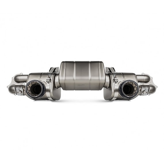 Akrapovic | Terminale Slip-On Race in Titanio per Porsche 718 Cayman GTS 4.0/GT4/GT4 4.0 con e senza OPF/GPF