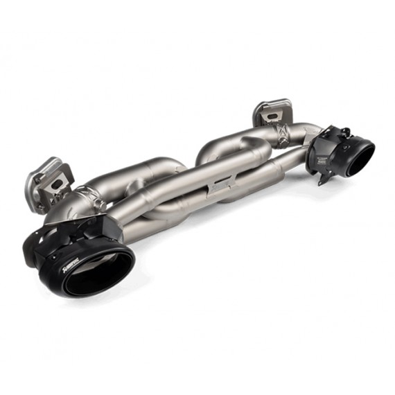 Akrapovic | Terminale Slip-On Race in Titanio per Porsche 911 (992) Turbo/Turbo S con e senza OPF/GPF Akrapovic | Terminale Slip-On Race in Titanio per Porsche 911 (992) Turbo/Turbo S con e senza OPF/GPF