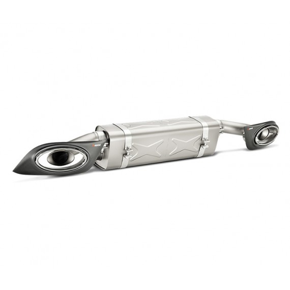 Akrapovic | Terminale Slip-On in Titanio per Porsche 911 (991) Turbo e Turbo S
