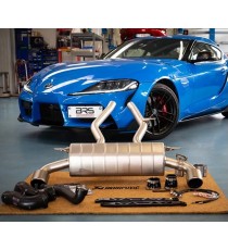 Akrapovic | Scarico Slip-On in Titanio per Toyota Supra A90 3.0 (340cv) con e senza OPF/GPF Akrapovic | Scarico Slip-On in Titanio per Toyota Supra A90 3.0 (340cv) con e senza OPF/GPF