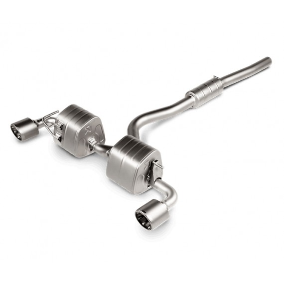 Akrapovic | Terminale Slip-On Race Line in Titanio per Toyota Yaris GR (261cv) 01/21-12/23