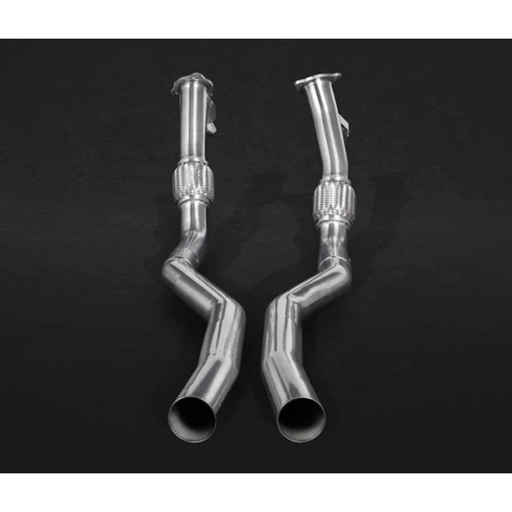 Capristo | Tronchetti anteriori post Catalizzatori per Audi RS4 e RS5 B9 (F5) Capristo | Tronchetti anteriori post Catalizzatori per Audi RS4 e RS5 B9 (F5)
