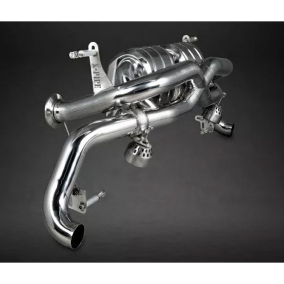 Capristo | Impianto di scarico X Pipe per Audi R8 V8 4.2 Facelift