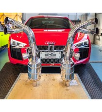 Capristo | Impianto di scarico X Pipe per Audi R8 V10 M.Y. 2015