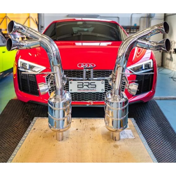 Capristo | Impianto di scarico X Pipe per Audi R8 V10 M.Y. 2015