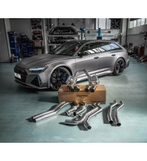 Capristo | Impianto di scarico con terminali rotondi per Audi RS6 e RS7 C8 V8 M.Y. 2020