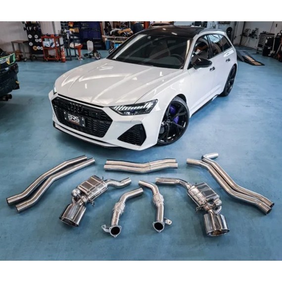 Capristo | Impianto di scarico con terminali ovali per Audi RS6 e RS7 C8 V8 M.Y. 2020