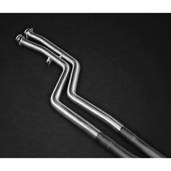 Capristo | Centrale silenziato + tubi sostituzione catalizzatori secondari per BMW M3 e M4 F80/F82/F83