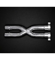 Capristo | Centrale non silenziato X Pipe per Ferrari F12 Capristo | Centrale non silenziato X Pipe per Ferrari F12