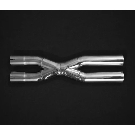 Capristo | Centrale non silenziato X Pipe per Ferrari GTC4 V8 Capristo | Centrale non silenziato X Pipe per Ferrari GTC4 V8