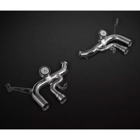 Capristo | Impianto di scarico per Ferrari California Turbo con valvole