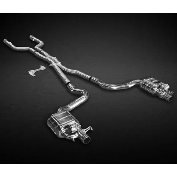 Capristo | Impianto di scarico per Mercedes C63 AMG 4.0 Bi-Turbo 205