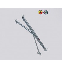 DNA Racing Components | Barra duomi posteriore con tiranti per Alfa Romeo MiTo (2008>) DNA Racing Components | Barra duomi posteriore con tiranti per Alfa Romeo MiTo (2008>)