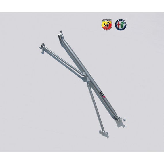 DNA Racing Components | Barra duomi posteriore con tiranti per Alfa Romeo MiTo (2008>) DNA Racing Components | Barra duomi posteriore con tiranti per Alfa Romeo MiTo (2008>)