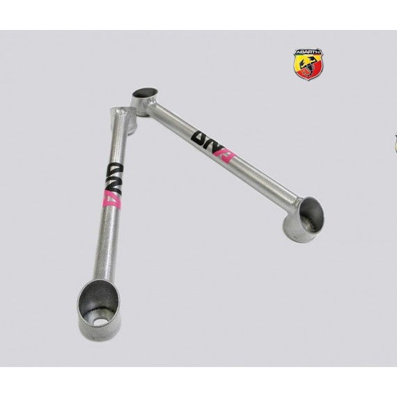 DNA Racing Components | Kit tiranti barra slitta sospensioni anteriori per Abarth 500 DNA Racing Components | Kit tiranti barra slitta sospensioni anteriori per Abarth 500