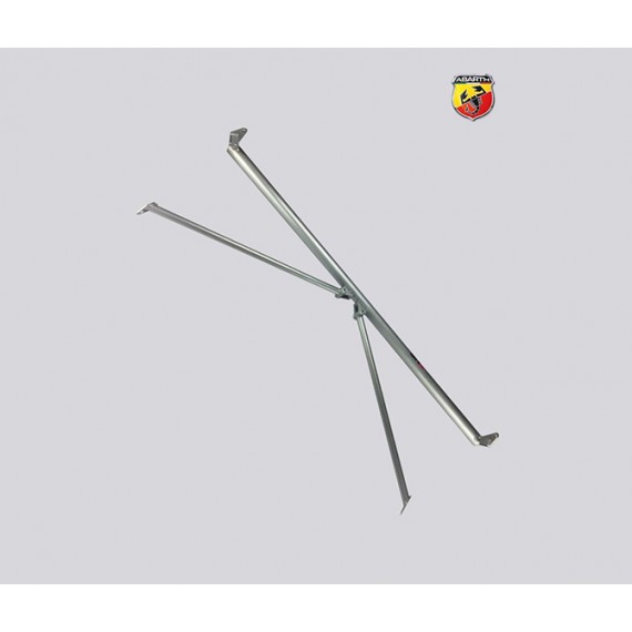 DNA Racing Components | Barra duomi posteriore con tiranti per Abarth 500