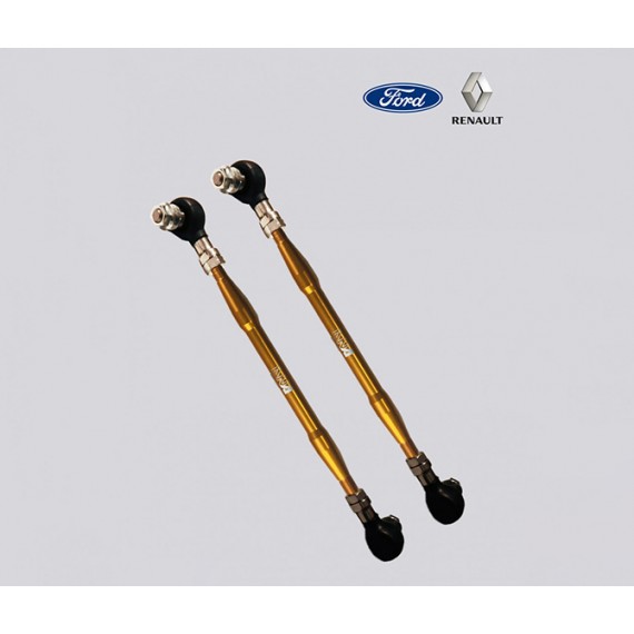 DNA Racing Components | Kit tiranti regolabili racing per barra antirollio anteriore per Ford Fiesta Mk7, Mk7.5, Mk8 DNA Racing Components | Kit tiranti regolabili racing per barra antirollio anteriore per Ford Fiesta Mk7, Mk7.5, Mk8