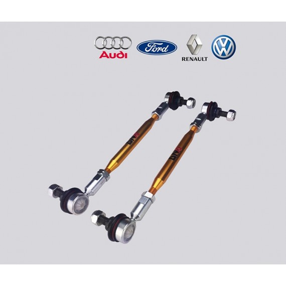 DNA Racing Components | Kit tiranti regolabili "Pro Street" per barra antirollio anteriore per Audi A1 (8XK) (2010-2018) e GBA DNA Racing Components | Kit tiranti regolabili "Pro Street" per barra antirollio anteriore per Audi A1 (8XK) (2010-2018) e GBA