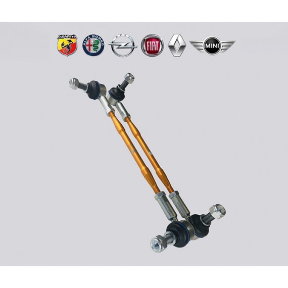 DNA Racing Components | Kit tiranti "Pro Street" barra antirollio anteriore per Renault Clio 3 / Clio RS