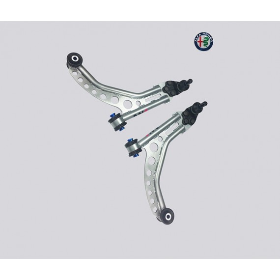 DNA Racing Components | Kit trapezi anteriori su uniball per Alfa Romeo Giulietta DNA Racing Components | Kit trapezi anteriori su uniball per Alfa Romeo Giulietta