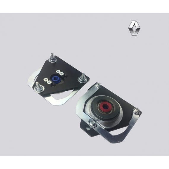 DNA Racing Components | Kit top mount per Renault Clio 3 / Clio 4 / Clio 6 / Clio RS DNA Racing Components | Kit top mount per Renault Clio 3 / Clio 4 / Clio 6 / Clio RS